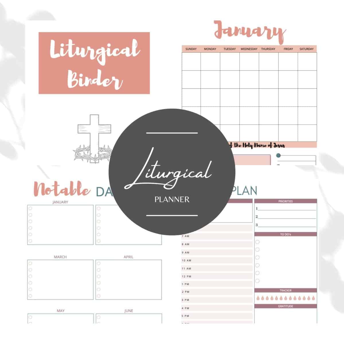 Putting Together a Liturgical Binder (plus printables)