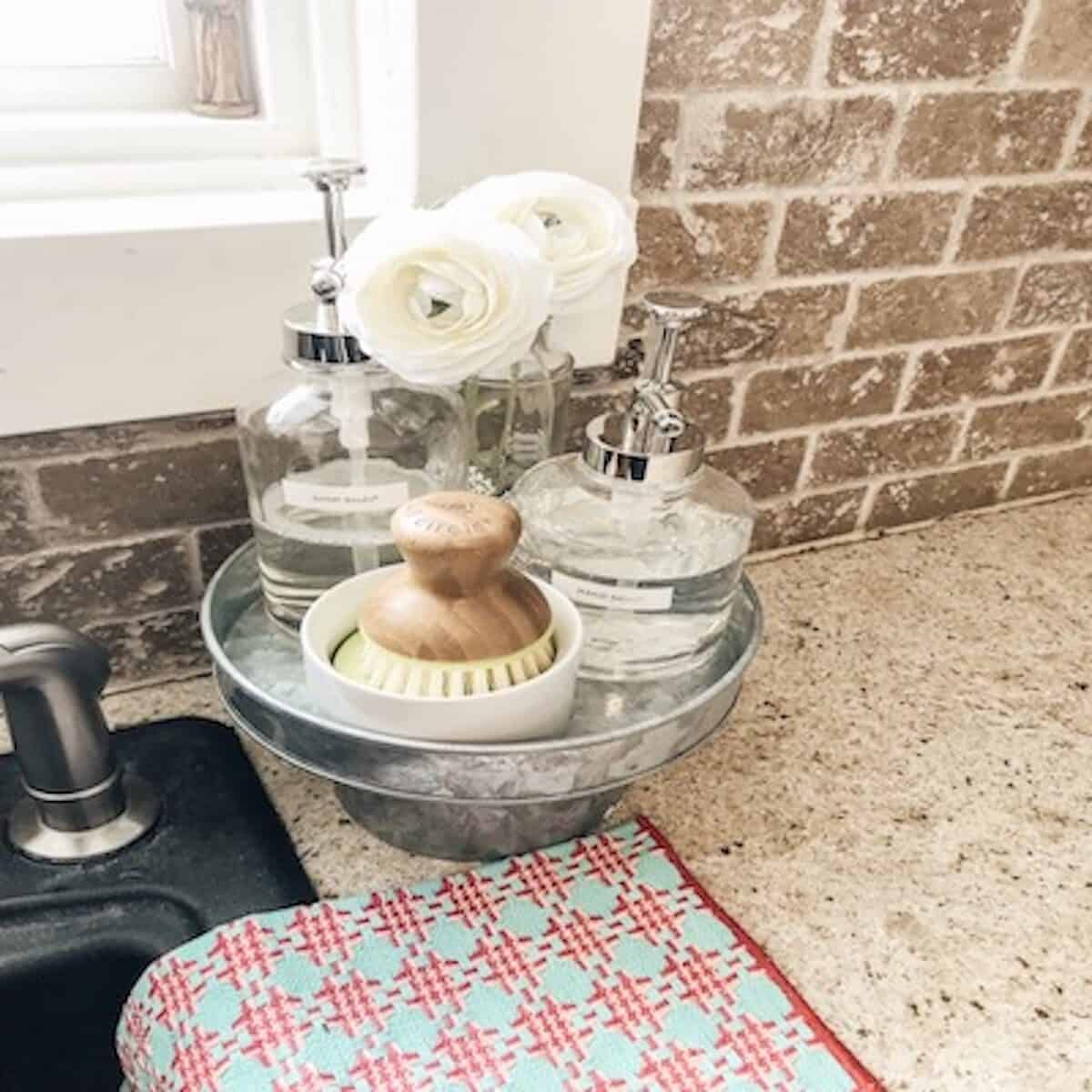 kitchen sink storage