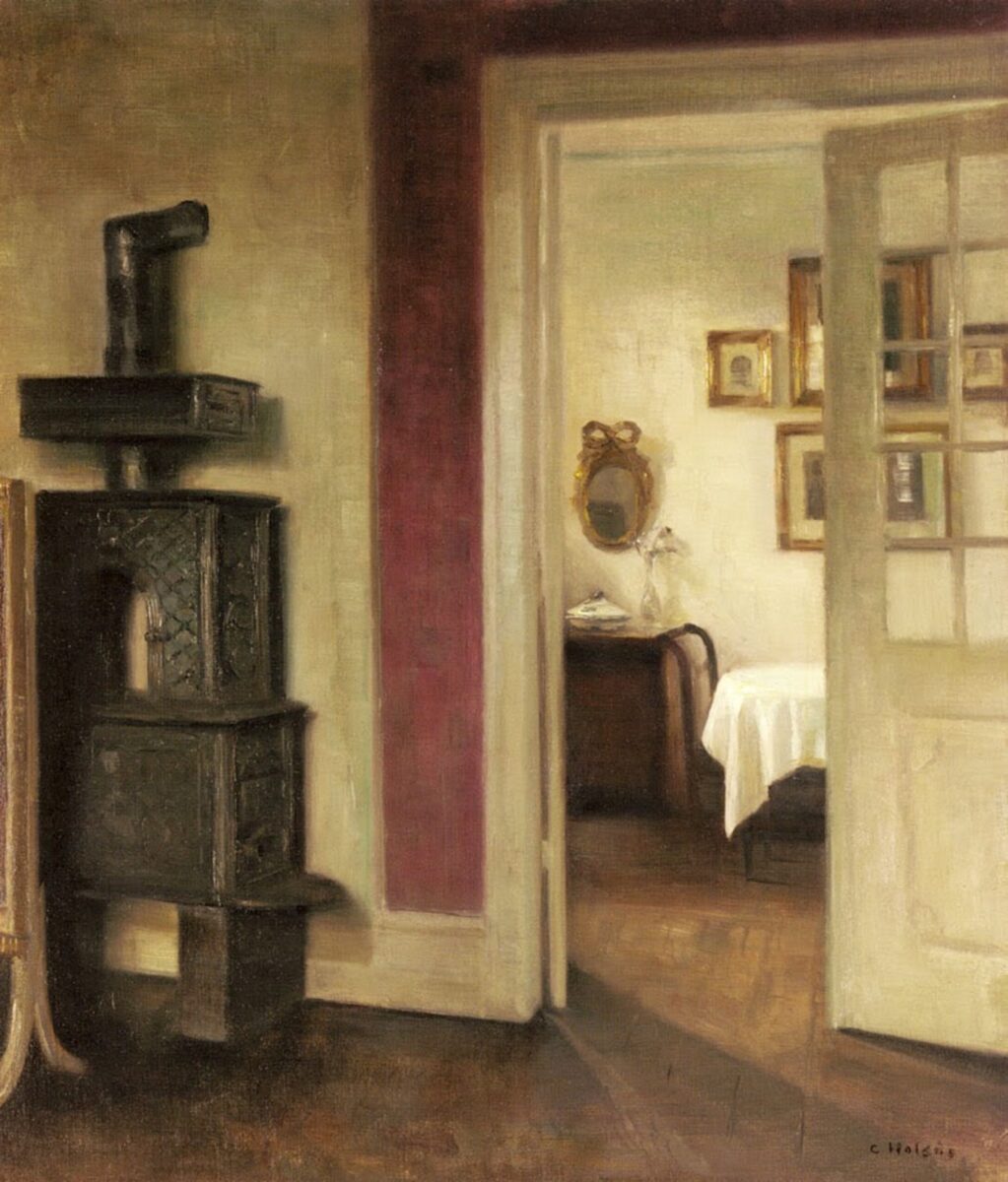 painting by car holsoe.