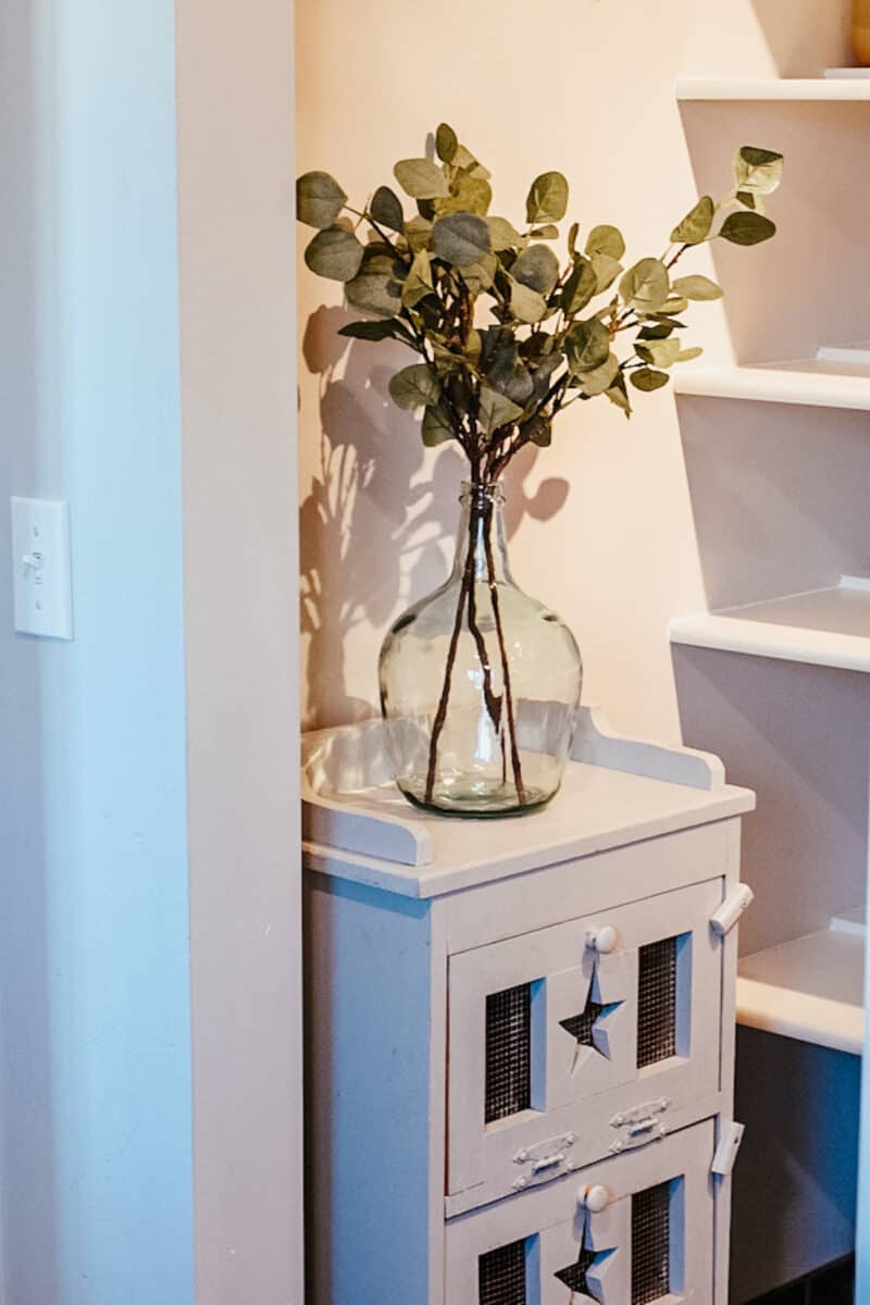 wood farmhouse pantry storage bin