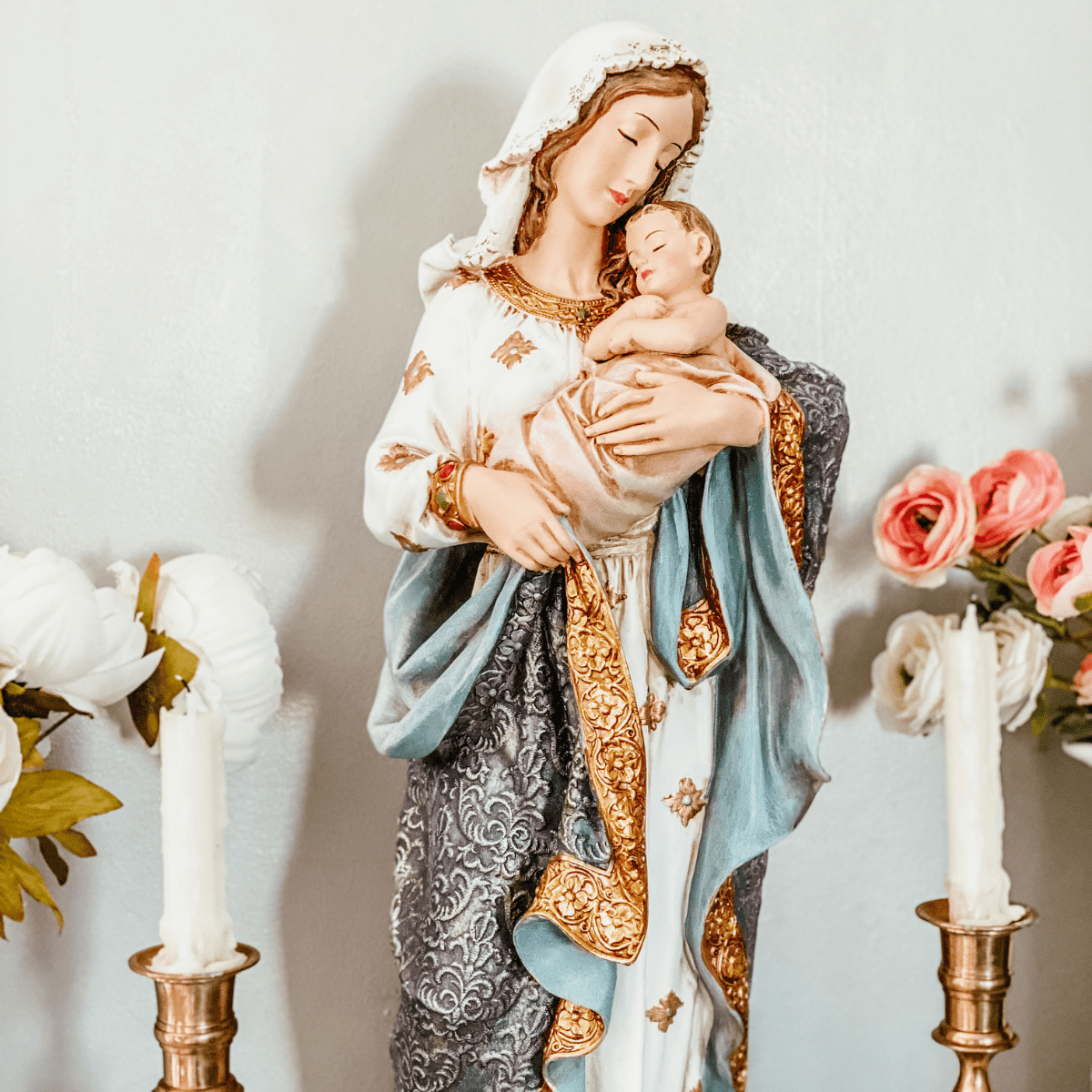 Catholic Home Altar Set Up