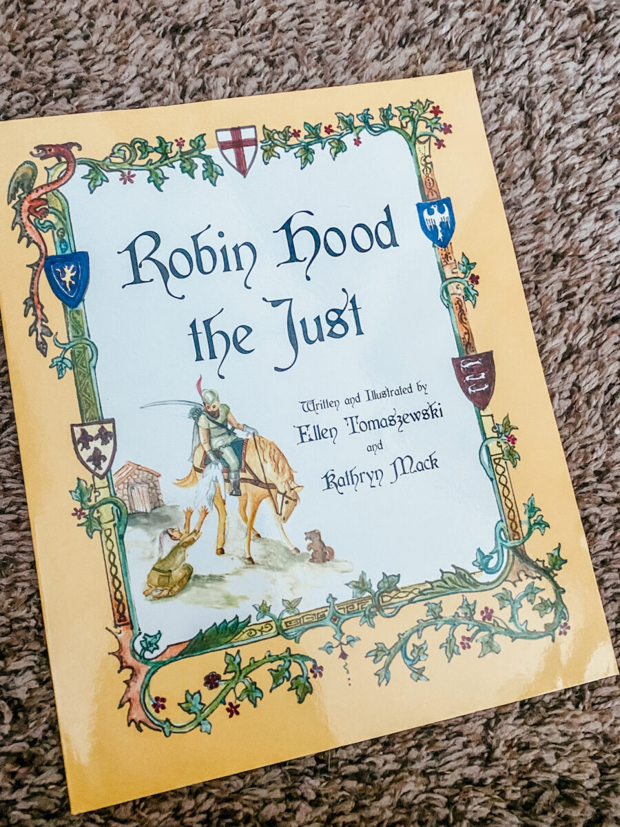 Robin Hood picture book. 
