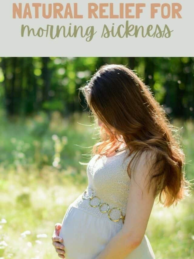 Natural relief for morning sickness in pregnancy