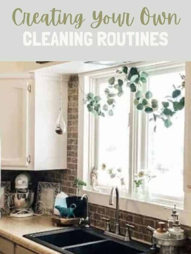 Creating Cleaning Routines
