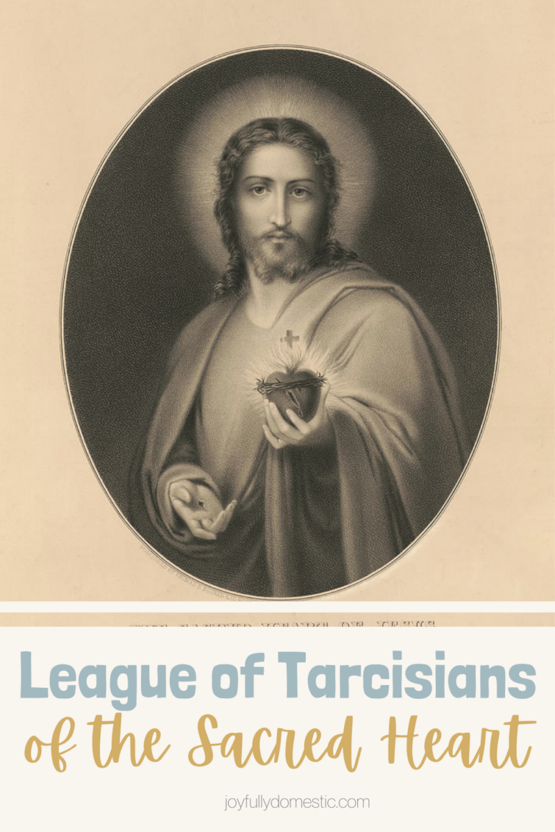 Holy Card of the Sacred Heart.