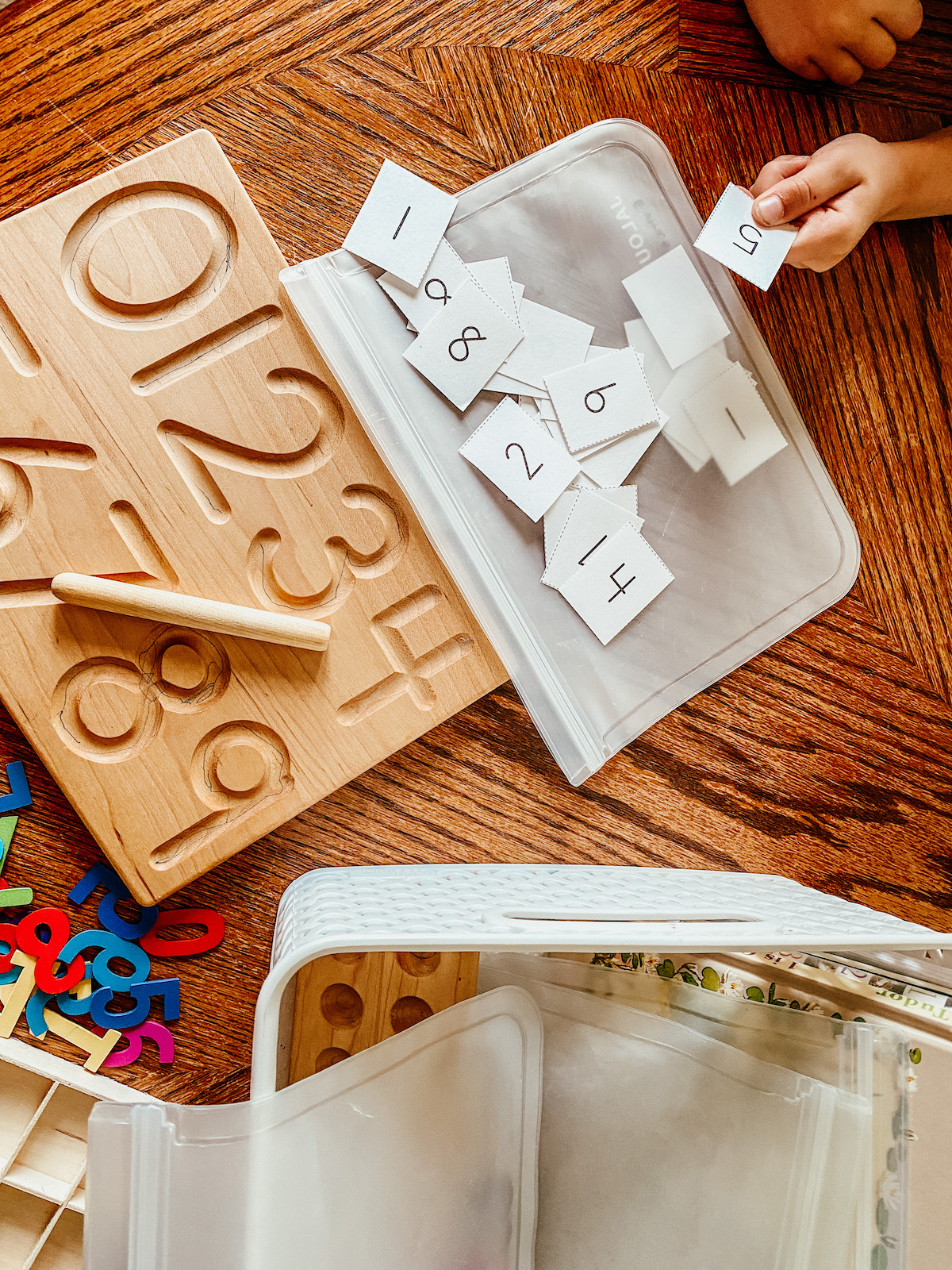 Homeschool Preschool Math Lessons + Our Favorite Resources