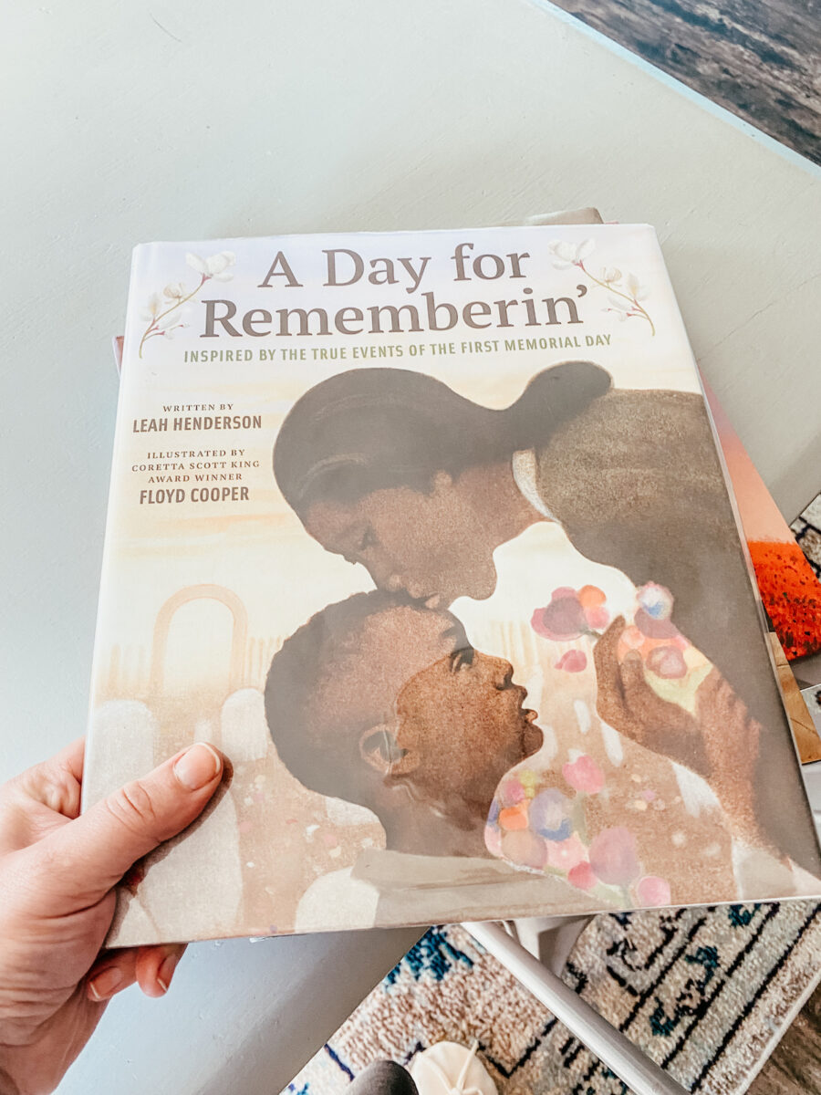 A Day for Rememberin' picture book.