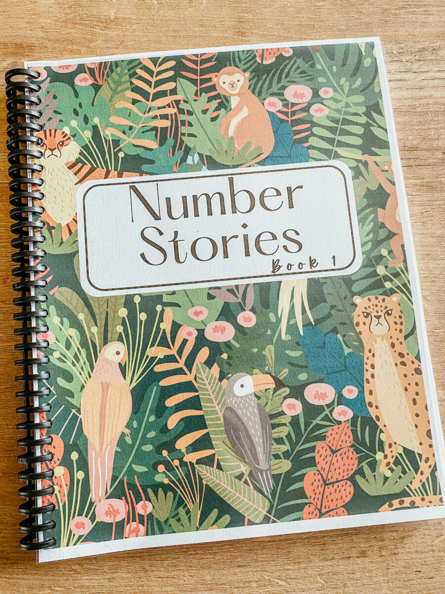 number stories workbook. 