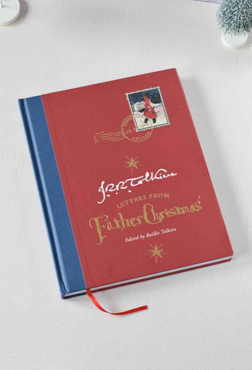 cover of Letters from Father Christmas book. 