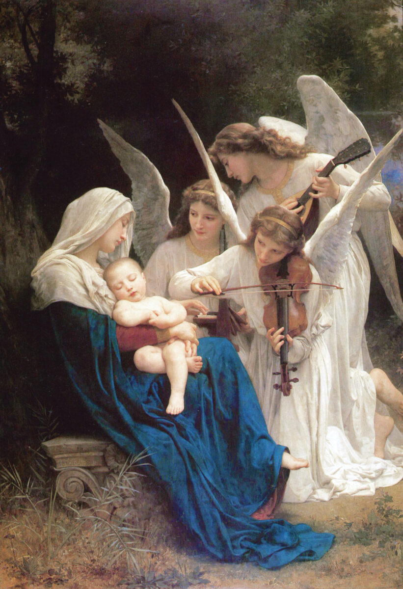 painting by William-Adolphe_Bouguereau 