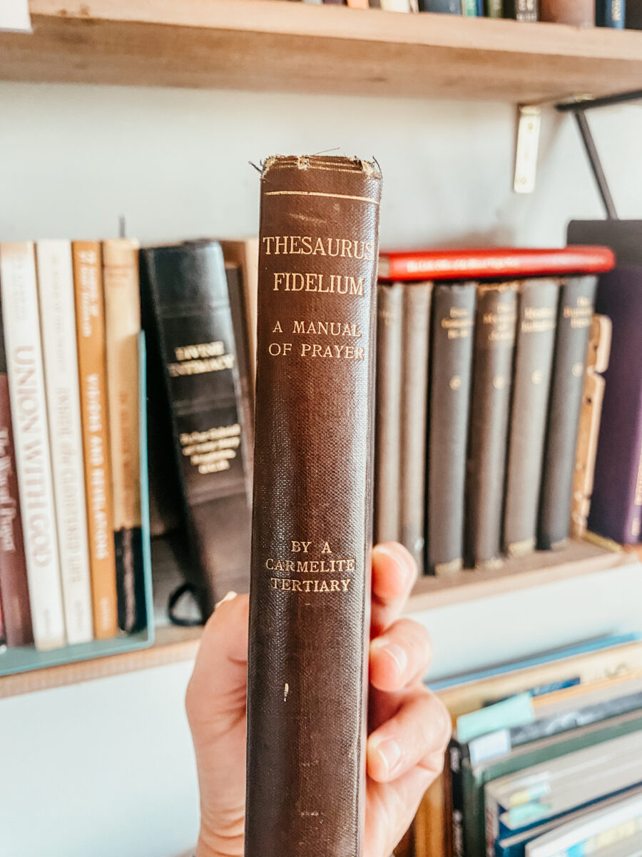 vintage prayer book 