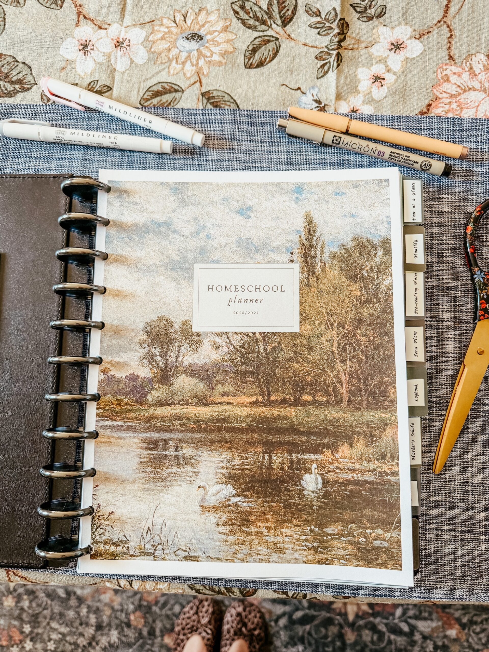 cover page for my teacher planner.